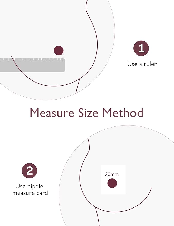 Momcozy Flange Insert 15mm Compatible with Momcozy M5. Original M5 Breast Pump Replacement Accessories, 1PC (15mm)
