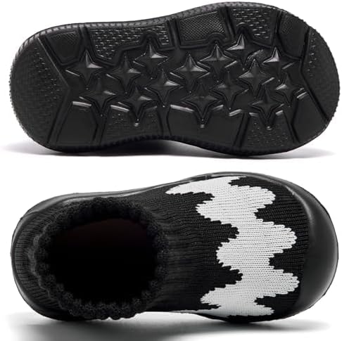 MORENDL Toddler Sock Shoes Baby Walking Shoes Infant Slippers Boys & Girls Non-Slip Sneakers
