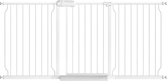 Fairy Baby Extra Wide Baby Gates 67-71.5 Inch, Auto Close Child Safety Gates for Stairway Banister Doorways Hallway,Indoor Safety Child Gates for Kids or Pets