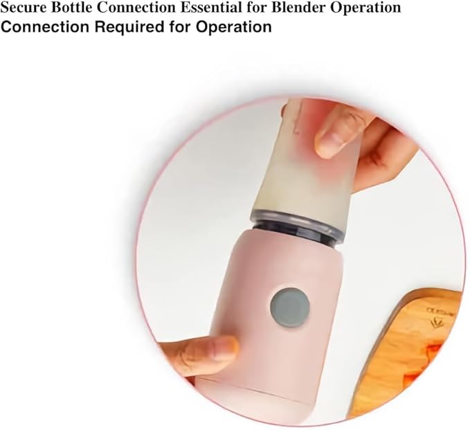 Socila Portable Baby Food Maker with Silicone Squeeze Spoon, Baby Food Processor, Blender for First Stage Baby Feeding - Liquid or Semi-Liquid Options