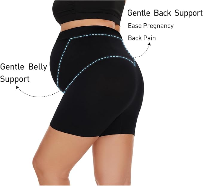 Seamless Maternity Shapewear, Belly Support Pregnancy Underwear for Maternity Photography and Baby Shower Dresses