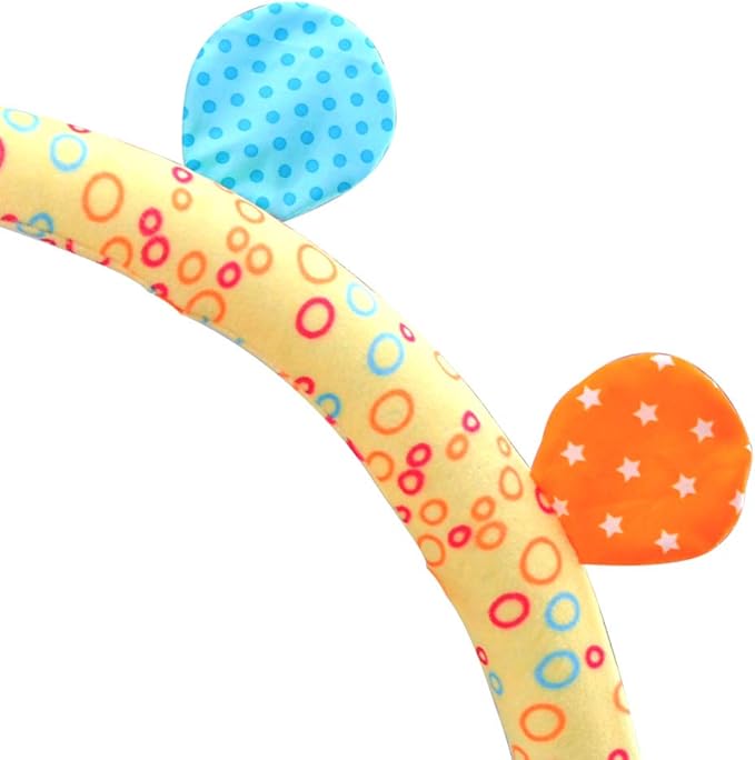 Caterbee Travel Arch Bassinet Toys for Infant & Toddlers, Baby Crib Stroller Accessory & Pram Activity Bar Toy for Senses and Motor Skills Development Indoor and Outdoor