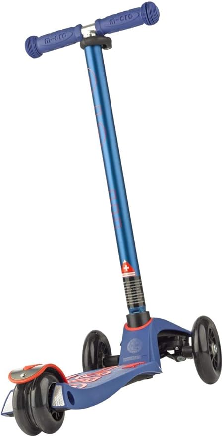 Micro Kickboard - Maxi Deluxe 3-Wheeled, Lean-to-Steer, Swiss-Designed Micro Scooter for Kids, Ages 5-12