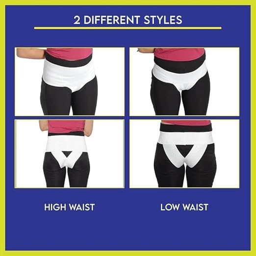 Patented Women’s Pelvic Floor Orthotic Support Belt ― Uterus Pain Relief Girdle for Prlapsed Bladder, Vulvar Varicosities, Postpartum Recovery, SPD | Low Waist - Black (S)