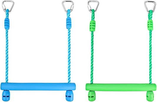Kids Ninja Monkey Bars 2 Packs for Slackline Accessories for Slackline Obstacle Course for Backyard Attachments to Most Any Home Playground Equipment Sets