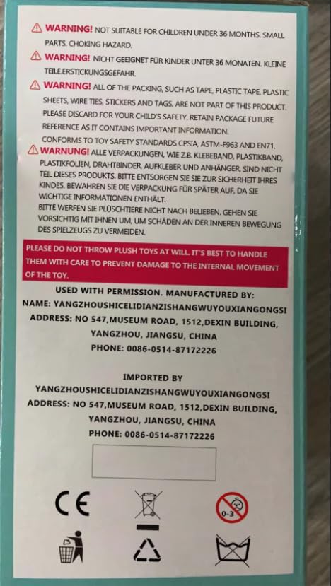 Cuteoy Glowing LED Cow Light-up Nightlight Toys Musical Plush Stuffed Animal Soft Singing Lullabies Birthday Christmas Plushies Gifts for Kids Boys Girls,10"