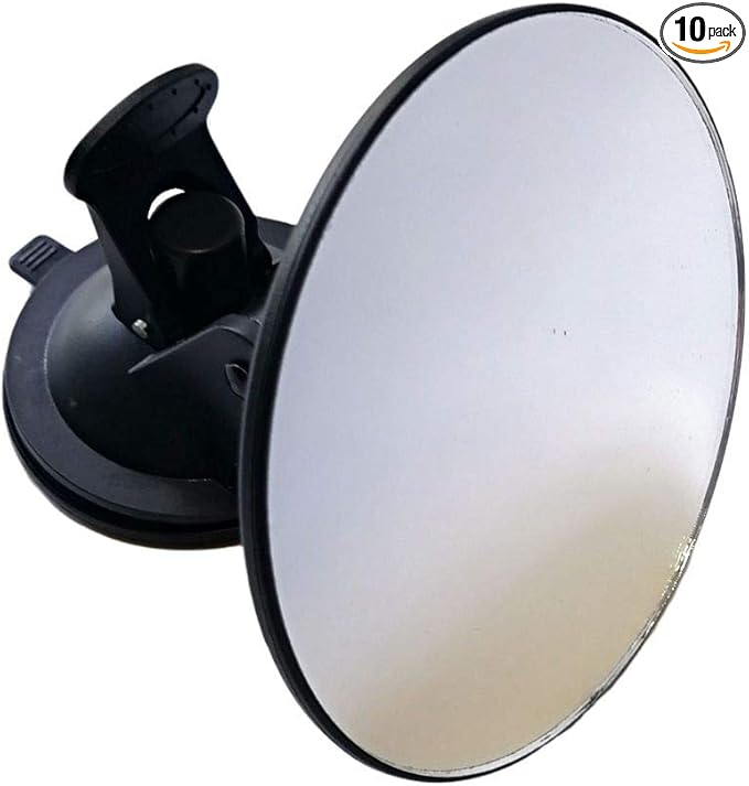 Blind area mirror of rear rear view mirror of baby car Observe convex side mirror of blind area on both sides of car Adjustable front mirror of baby car