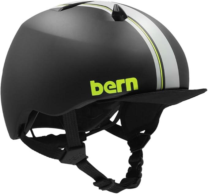 Bern Nino Bike Helmet for Kids, Ages 3-12, Flip Visor, Adjustable fit, Lightweight, CPSC Safety Certified