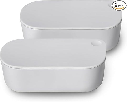 Caraway 2pc Dash Inserts - Dash Ramekins w/Lid - Easy to Store, Non Toxic - Perfect for Sauces, Garnish, & Small Snack or Sides