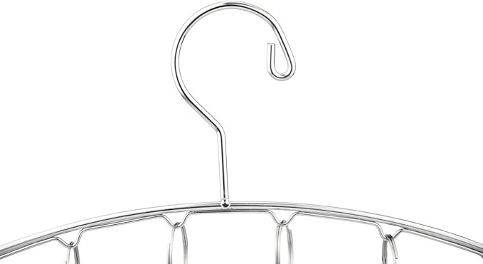 DurReus Reusable Stainless Steel Drying Rack Laundry Drip Hanger 8 Clips Closet Organizer for Hanging Lingerie,Underwear,Clothes Disapers,Mitten,Socks,Hats,Bras,Skirts,Scaf
