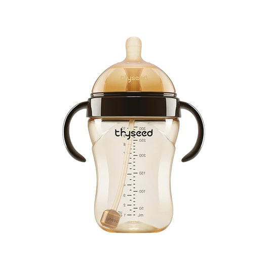 PPSU Natural Breast-Like Bottle with Nipple(10 Months+),10oz，1pack