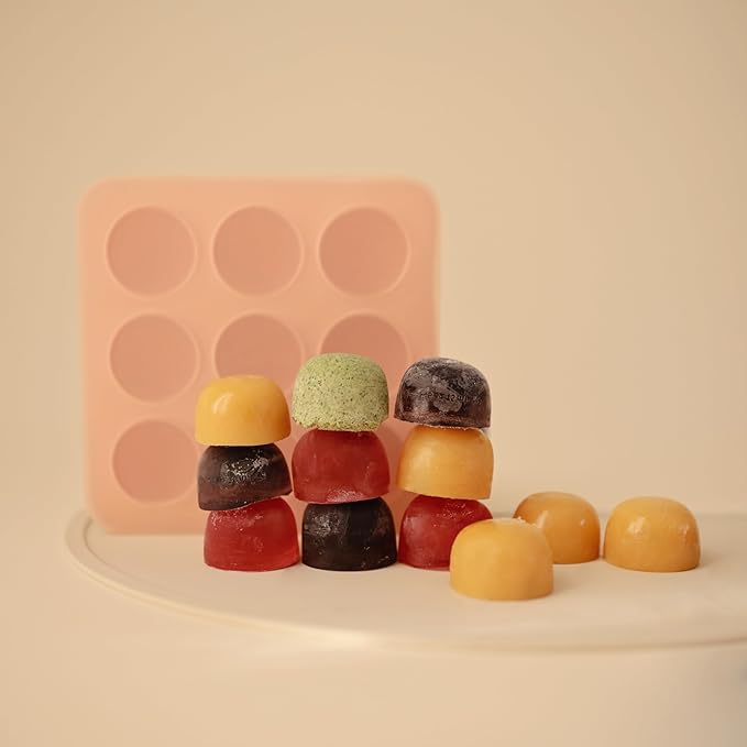 mushie Silicone Baby Food Freezer Tray with Lid | 9 Cups x 1.5oz | BPA Free Storage Container (Tradewinds)