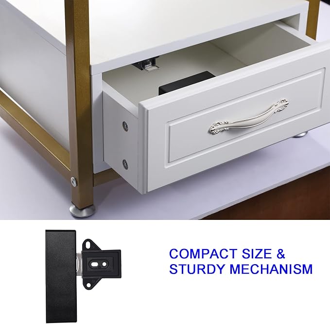 RFID Locks for Cabinets Hidden DIY Lock - Electronic Lock with USB Cable for Wooden Drawer Locker Cupboard Gun Box