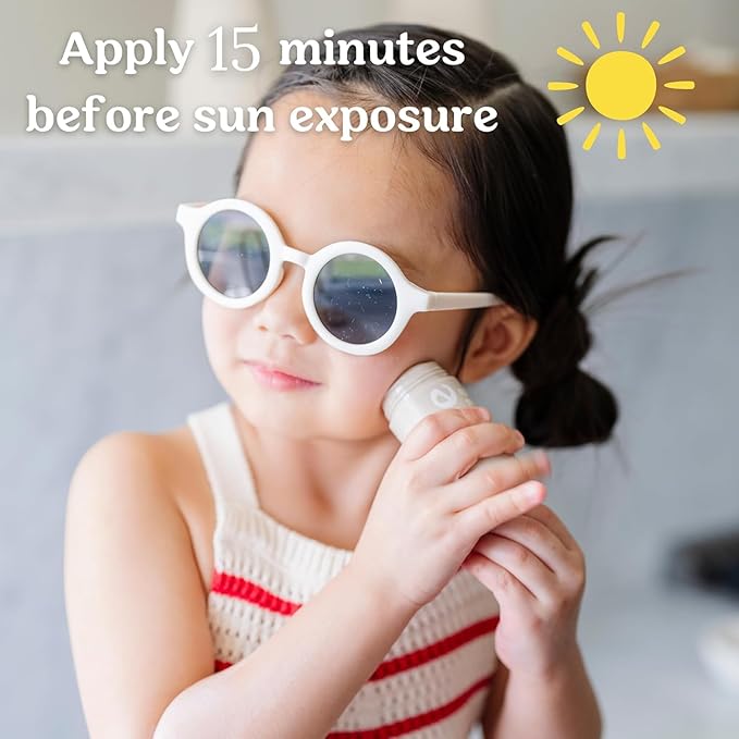 Roe Wellness- Kids Sunscreen Stick For Face & Body Sun Protoction | Reef Safe, Clean Ingredients (SPF 50 Roll-on Stick)