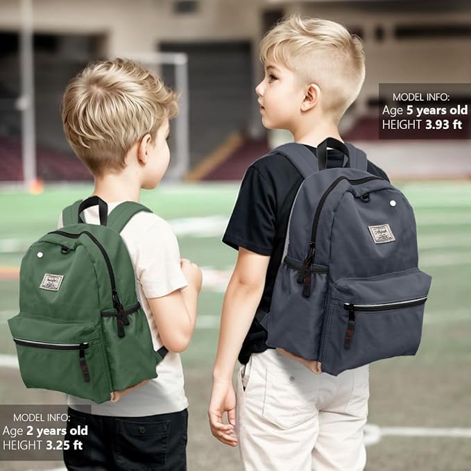 Toddler Backpack for Boys 2-5: Preschool Kindergarten Backpack - 13" Daycare Backpack Fit A4 Folder