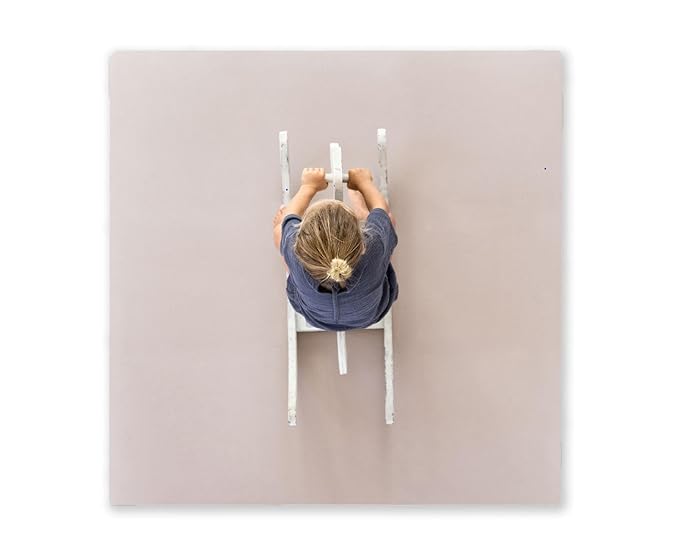 Toddlekind Solid Color Foam Play Mat 4x4 Baby Playmat. Stylish, Non-Toxic, Odorless, Plain Design Puzzle Play Mat 0m+ (Rose/Blush/Nude)