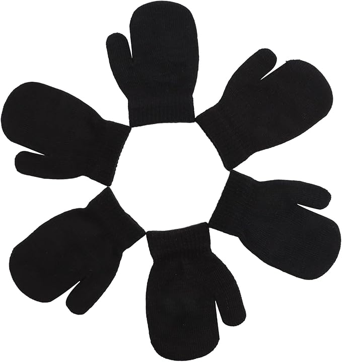 Baby Winter Mittens Toddler Stretch Knit Gloves Magic Warm Glove for Baby Boys Girls