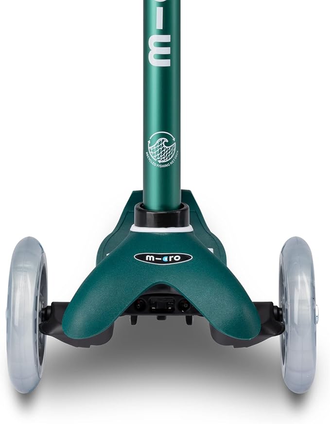 Micro Kickboard - Mini Deluxe Eco, 3-Wheeled, Lean-to-Steer, Swiss-Designed Micro Scooter Made with Recycled and Sustainable Materials, for Preschool Kids, Ages 2-5