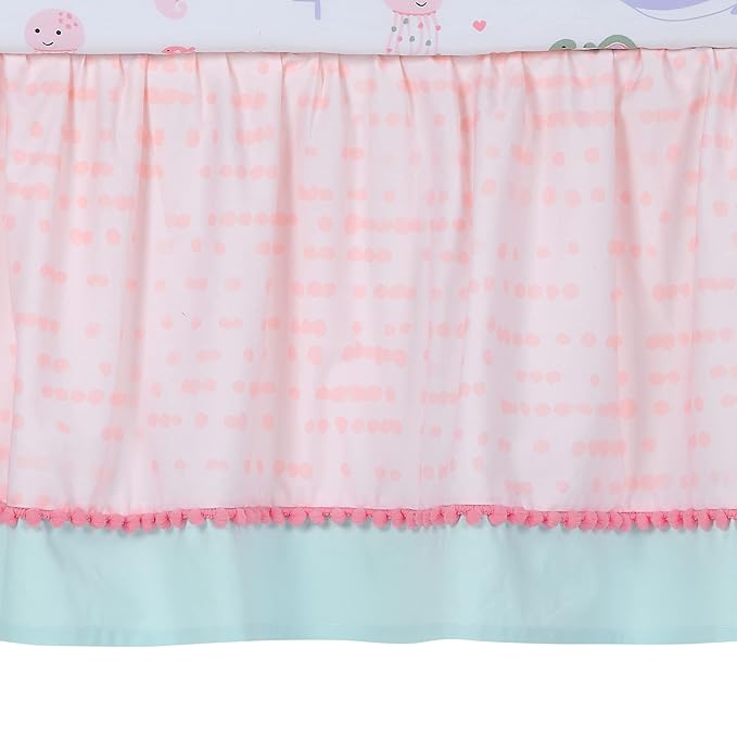 Lambs & Ivy Sea Dreams 3-Piece Dolphin/Turtle Nautical Baby Crib Bedding Set