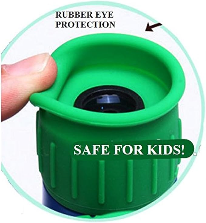 Original Compact 8x21 Kids Binoculars Set - High Resolution Real Optics - Shock Proof - Bird Watching - Presents for Kids - Children Gifts - Boys and Girls - Outdoor Play - Hunting - Camping