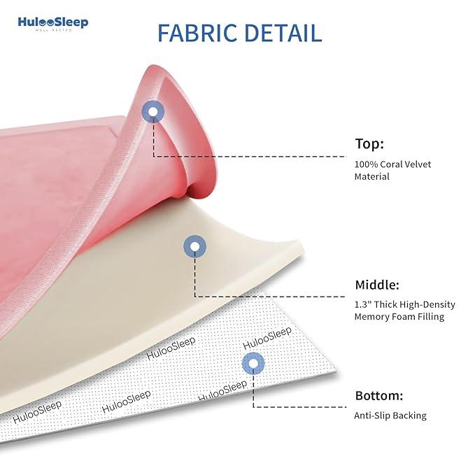 Baby Play Mat for Floor,1.3" Thick Memory Foam Tummy Time Mat for Toddlers,Infants,Kids,Water-Repellent Soft Nursery Rug,Extra Large Non Slip for Crawling&Yoga,Tatami Style for Living Room(Pink)