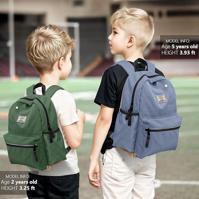 Toddler Backpack for Boys 2-5: Preschool Kindergarten Backpack - 13" Daycare Backpack Fit A4 Folder
