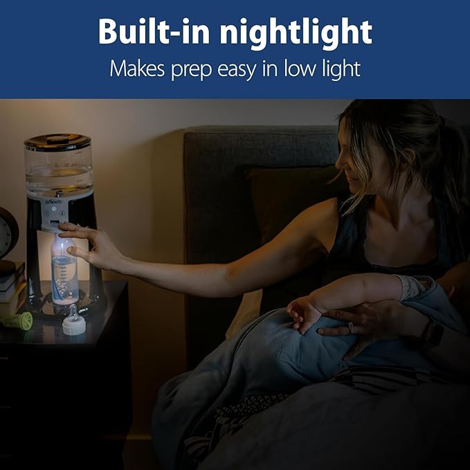 Dr. Brown's Insta-Prep Warm Water Dispenser with Baby Formula Mixing Pitcher, 32oz Orange