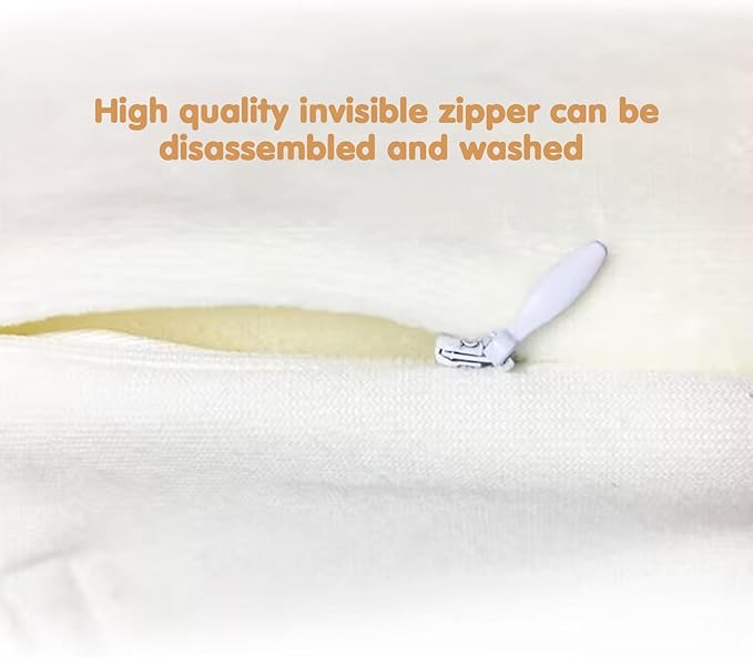 Baby Side Sleeper Weddge Adjustable Soft and Breathable Pillow