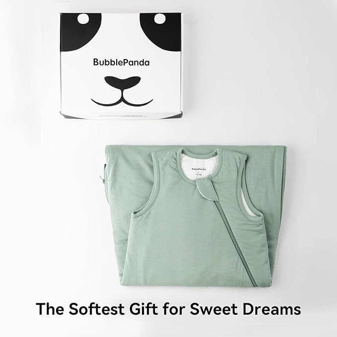 Rayon Made from Bamboo Sleep Sack 6-12 Months 1.0 Tog Ultra Soft Baby Wearable Blanket Toddler Sleeping Sack for Babies Unisex Girl Boy 2-Way Zipper Baby Sleeping Bag Breathable Lightweight Medium