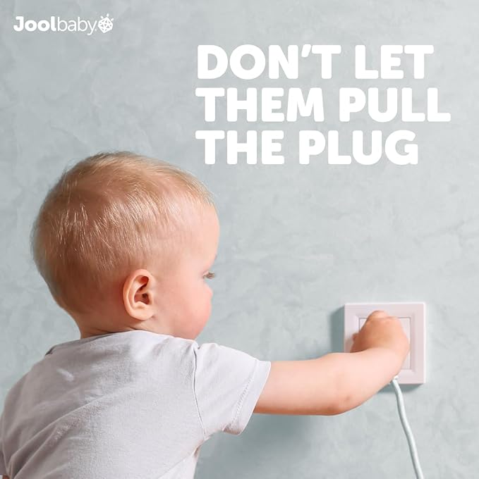 Outlet Cover Box for Child Safety (2 Pack) Duplex & Decorator Electrical Outlet Plates, Concealed Access Buttons, and Spacious Compartment - Jool Baby