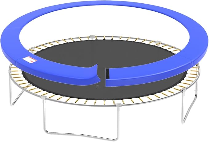 Trampoline Spring Cover, 10ft/12ft/14ft/15ft/16ft Trampoline Replacement Safety Pad, Waterproof Trampoline Accessories Pad for Round Frame
