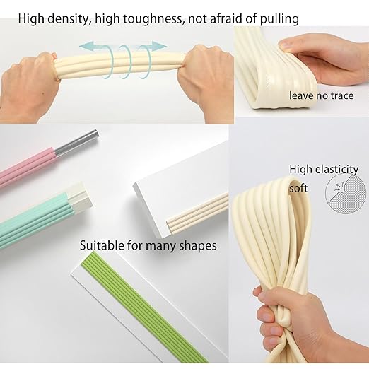 Bunk Bed Ladder Pads,Self-Adhesive Bunk Bed Ladder Cover Foam Padding,Traction Treads for Stair Steps,Soft Extra-Wide Edge Protector,Furniture 6.5 Ft Light Green