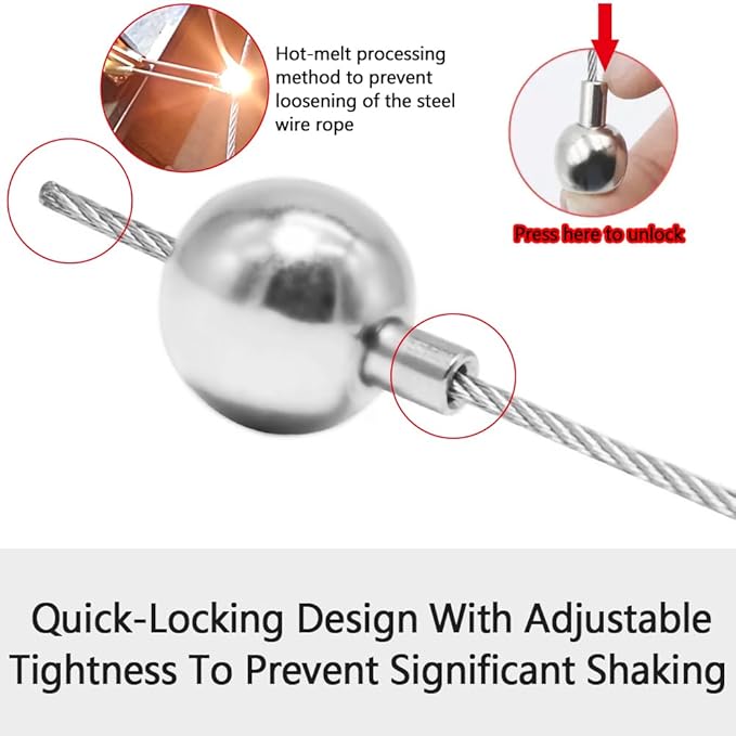 Furniture Anchors 2 Pairs No Drill Heavy Duty Anchors Fridge Lock Adjustable Self-Adhesive Safety Anti Tip Straps for Baby Proofing 220lbs Tension Earthquake Resistant Metal Straps Prevent Falling