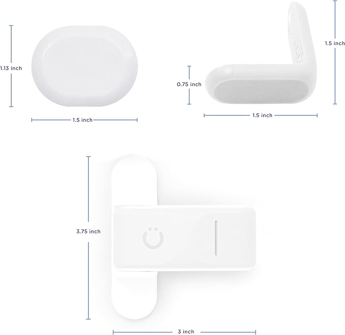 Ubbi Safety Bundle, Safeguarding and Baby Proofing Set, Includes 36 Outlet Covers, 16 Table Corner Protectors and 2 Pinch Guards, Child Safety Kit, White