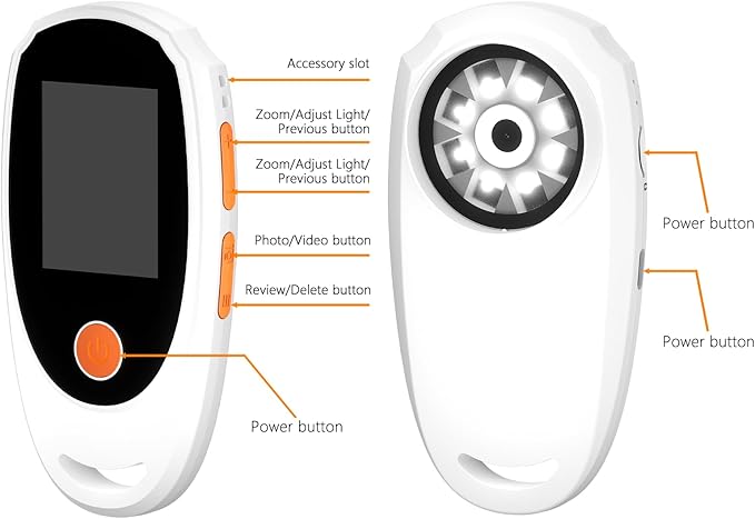 Magnifying Glass for Kids, Digital Microscope with 2.0" IPS Screen,500X,8 Adjustable LEDs,Handheld Microscope for Insect Plant Leaf,Coin Magnifying Glass and Small Fonts,USB Connection to PC