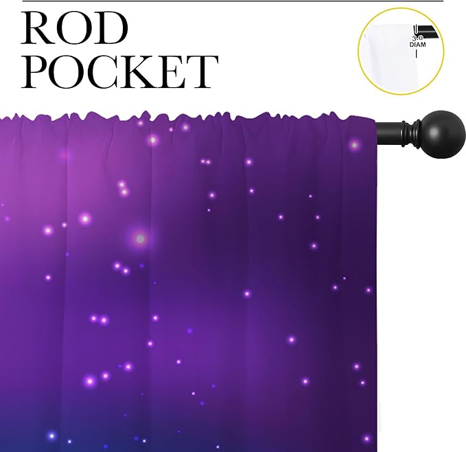 Superhero Rod Pocket Blackout Curtains for Boy Girl Bedroom, Super City Skyline Buildings Night Panorama Home Energy Efficient Light Filtering Window Curtain for Living Room, 42x63 inch