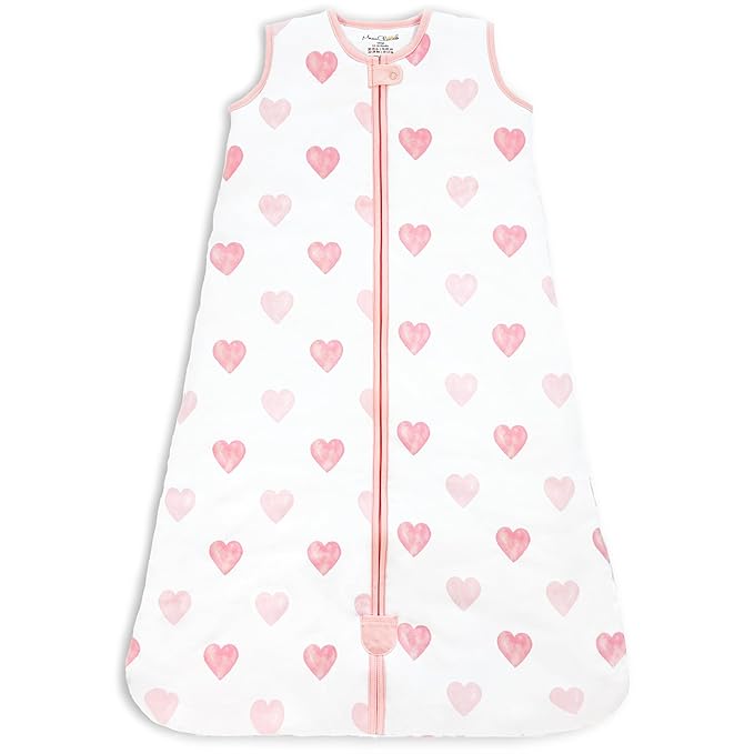 Mama Cheetah Baby Sleep Sack 2.5 TOG, Winter Baby Sleeping Bag with 2-Way Zipper, Organic Cotton Swaddle Transition Wearable Blanket for Boy Girl Infant Toddler, 0-6 Months