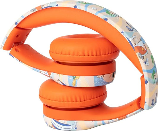 Snug Play+ Kids Headphones – Volume Limited 93dB for Safe Listening – Foldable, Durable Headphones for Toddlers, Boys & Girls – Tangle-Free Cord – Ideal for Travel, School, Tablets - Beach