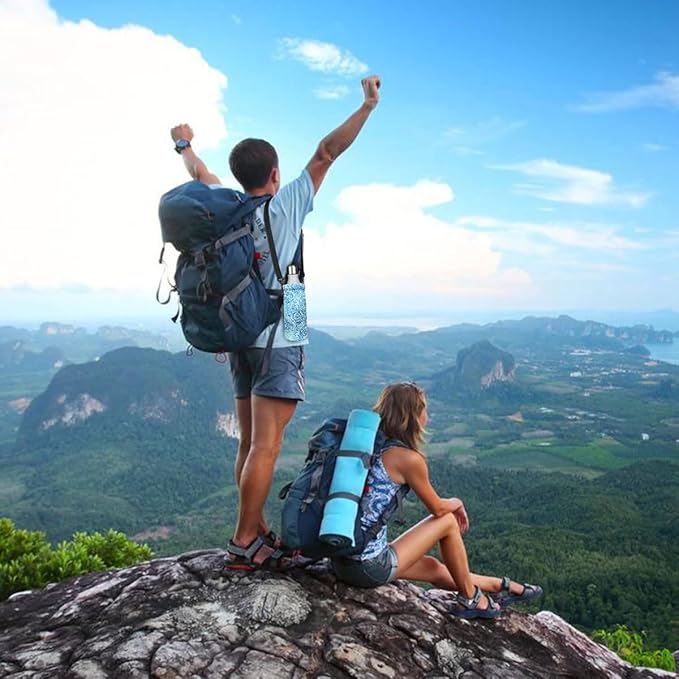 AUPET Water Bottle Bag Carrier,24oz/32oz Insulated Neoprene bottle Sling Holder Case Pouch Cover for 1000ML/750ML Bottles with Shoulder Strap for walking