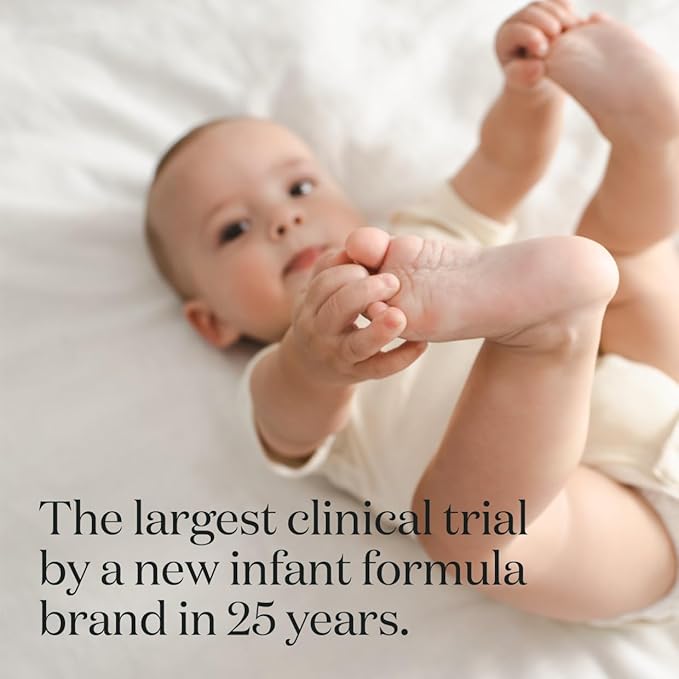 Infant Formula Powder for Infants 0-12 Months, Made With Organic Whole Milk, Clean Label Project Certified, Closest-to-Breast Milk Baby Formula Patented Protein Blend, 24 Ounce (Pack of 6)