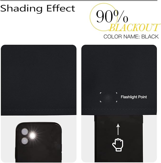 Superhero Rod Pocket Blackout Curtains for Boy Girl Bedroom, Super City Skyline Buildings Night Panorama Home Energy Efficient Light Filtering Window Curtain for Living Room, 42x63 inch