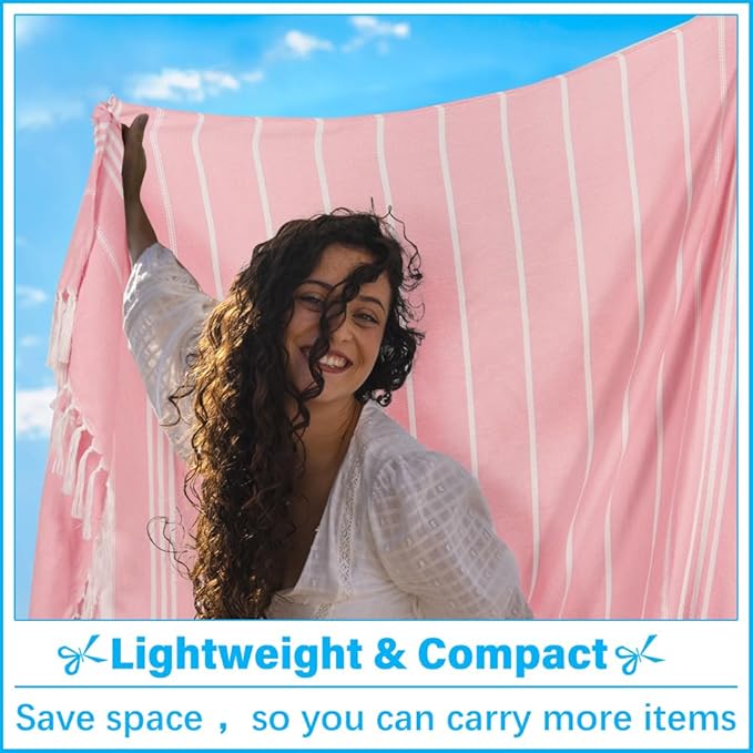 Oversized Turkish Beach Towel Blanket XXL Cotton Sandproof Towels Boho Woven Extra Large Big Sand Free Giant Throw Thick Blankets Huge Quilt XL Picnic Camping Necessities Cloud For Adult Gifts