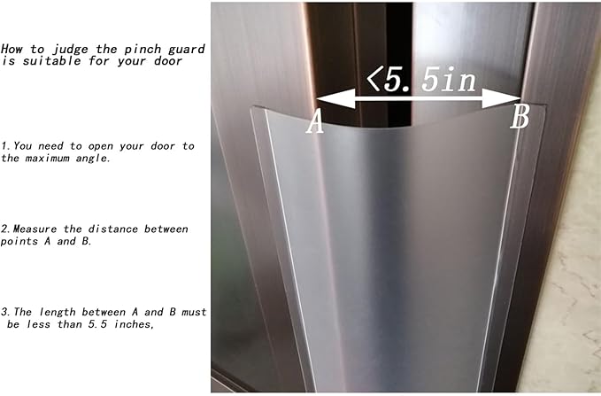 Door Pinch Guard Baby Proofing, Door Hinge Cover, Door Protector for Kids Finger Safety, Door Finger Pinch Guards Heavy Duty, Door jam Shield