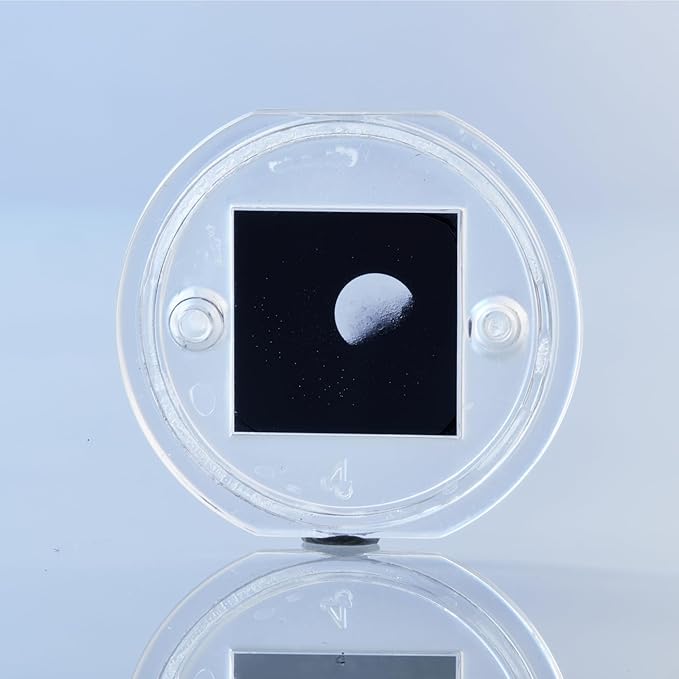 Orzorz Slide Discs Star Projector Galaxy Light Home Planetarium Projector (Work Star Projector) (Moon)