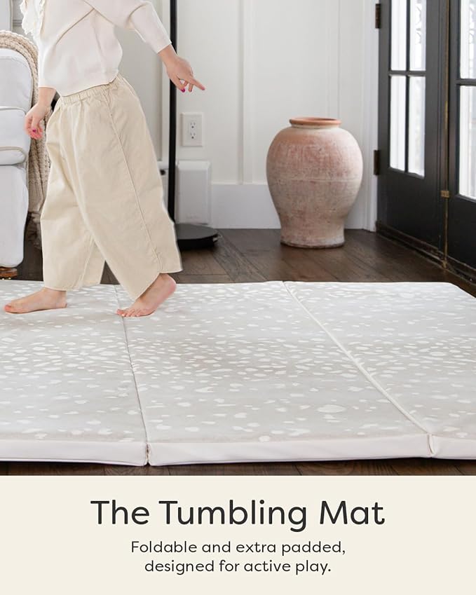 Foldable Baby Tumbling Mat – Foldable Kids Play Mat | Durable, Stylish, and Cushioned Design