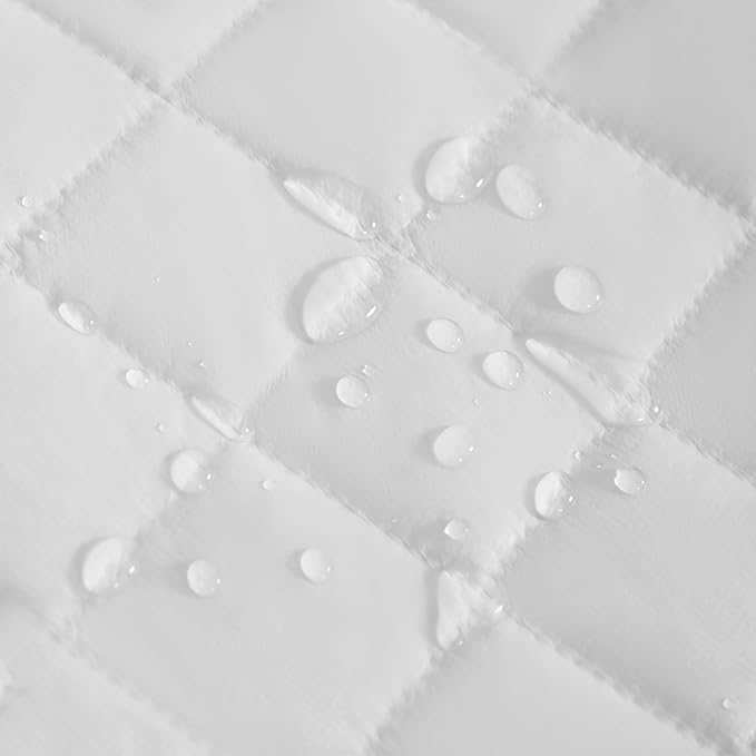 NTBAY 2 Pack Waterproof Mini Crib Mattress Protector, Quilted 24"x38" Fitted Mattress Cover - Machine Washable - Soft and Breathable Baby Mattress Pad Sheet for Mini Crib and Baby Playards, Black