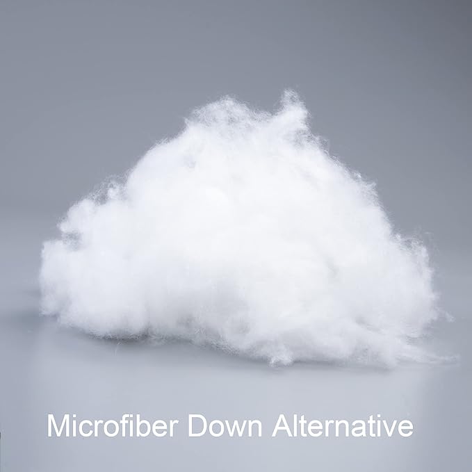 NTBAY 2 Pack Cotton Down Alternative 13x18 Pillows, Machine Washable - Soft and Breathable Travel Small Pillows for Sleeping, Ideal for Daycare, Crib, Cot