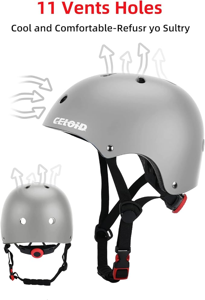 Kids Bike Helmet,Toddler Skateboard Helmets for Ages 2-3-5-8-14 Years Boys Girls，Adjustable Multi-Sport Bicycle Skateboarding Football Roller Skating Scooter Rollerblade Balance Bike Helmet