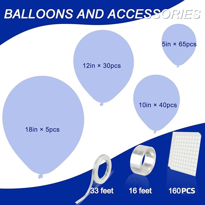 140pcs Hot Pink Round Balloons Different Sizes 18 12 10 5 Inch Latex Balloons for Arch Decoration Party Balloon Kit for Graduation Birthday Party Wedding Balloon Baby Shower Decoration