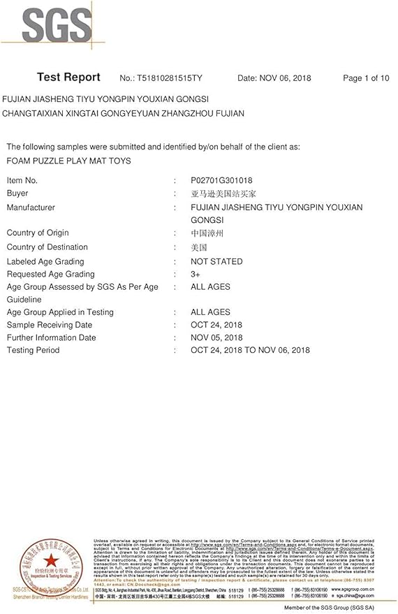 MQIAOHAM® 18 Pieces + 18 Edges Puzzle Play Mats, Soft Baby Play Mat, Kids Interlocking Foam Floor Tiles, Toddlers Carpet Playmats XZ301018-104112